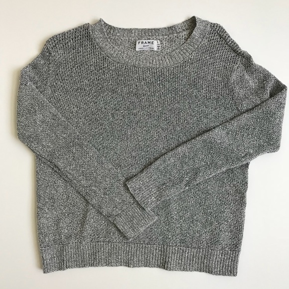 Frame Denim Sweaters - Frame Denim Boat Neck Pullover Size Small